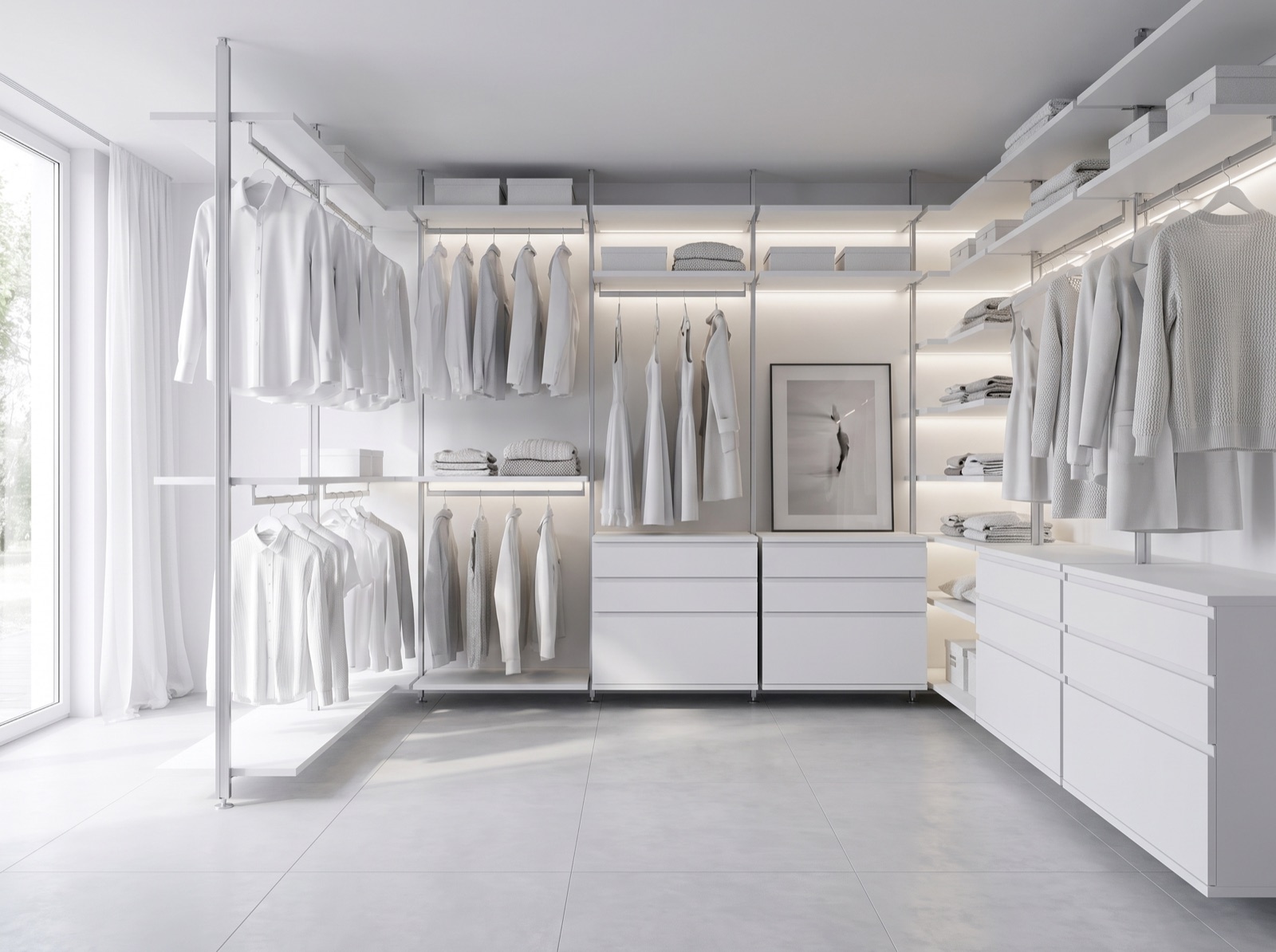 Ambiance dressing monochrome